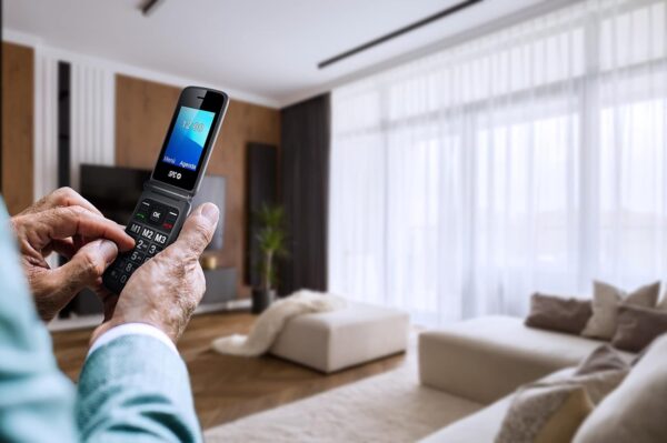 SPC Stella 2 - Teléfono móvil de Tapa para Mayores, Botones y Teclas Grandes, fácil de Usar, configuración remota, botón SOS, USB-C, 3 memorias directas, Base de Carga, Color Negro - Image 9