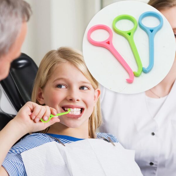 6 Piezas Extracción Del Alineador, Removedor De Alineador Herramientas, Herramienta De Extracción De Alineador Plástico, Removedor De Alineadores, Para El Cuidado Bucal Dental - Image 5