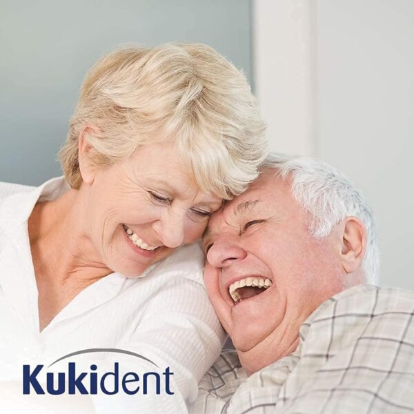 Kukident Crema adhesiva profesional Med + manzanilla – Adhesivo para dentaduras postizas – Sujeción fuerte, protección extra de encías – 1 x 40 g - Image 7