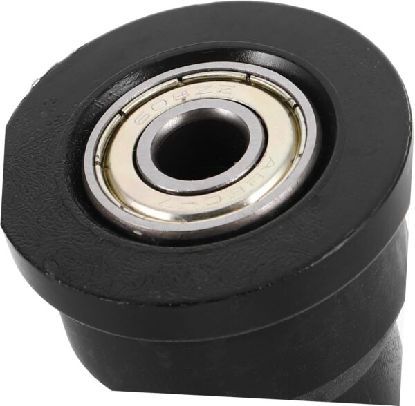 Happyyami polea de Remo Fitness Maquina de Remo Rueda de rodamiento para Equipos de Fitness rodamientos para máquinas de Fitness Piezas de la máquina de Remo el plastico Black - Image 8