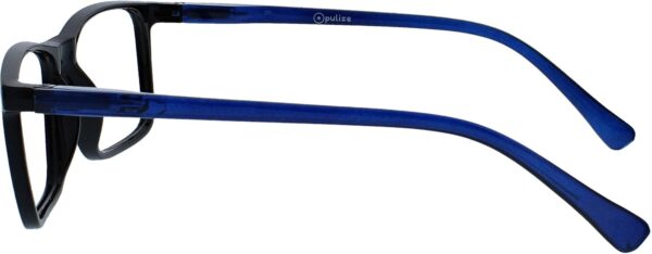 OPULIZE Pulize Ink Pack 2 Gafas de Lectura Grande Transparentee Ink Pack 2 Gafas De Lectura Grande Negro Azul Hombres Mujeres Bisagras Resorte Rr4-1 +3,50 Unisex adulto (Pack de 1) - Image 6