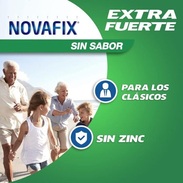 Urgo Novafix - Extrafuerte - Crema adhesiva dentaduras postizas - Sin sabor 20 g - Image 2