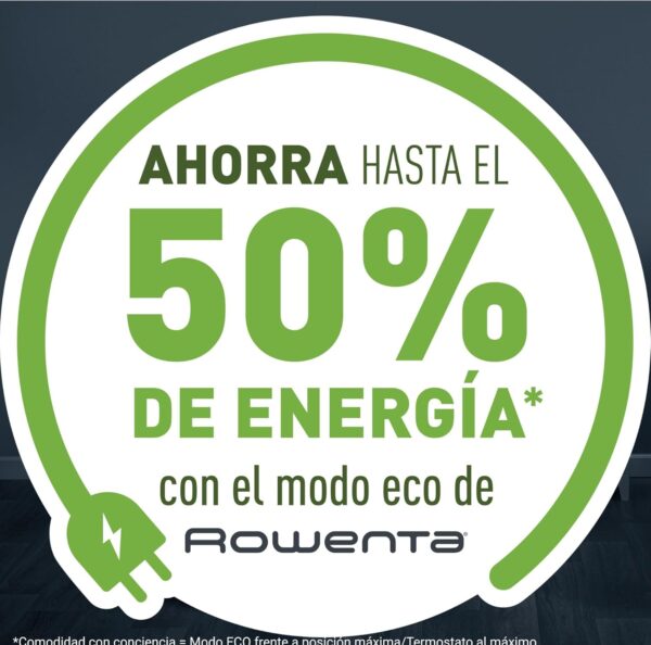 Rowenta Compact Power SO2210 - Calefactor Compacto con motor dual de 1000 W y 2000 W, función Silence, 2 velocidades y múltiples funciones, termostato anti-heladas, función frío, Color Negro - Image 3
