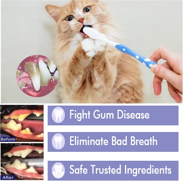 Pasta De Dientes Para Perros, Pasta De Dientes Para Gatos, Pasta De Dientes Para Mascotas, Pasta De Dientes Para El Cuidado Dental De Mascotas Para Favorecer La Salud Dental (B) - Image 3