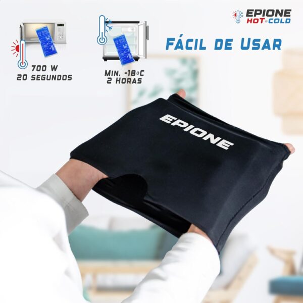 Boston Tech Gorro Migraña Frío con Gel de alta densidad- Alivio de Dolores de Cabeza, Migraña y Tensión - Terapia de Compresión Fría o Caliente - Material Suave y Flexible para Máximo Confort - Image 4