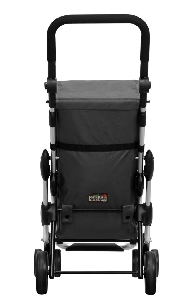 Playmarket Carro de la compra Go Up Basic, 110 cm, 39, 5 Litros, Gris Marengo - Image 9