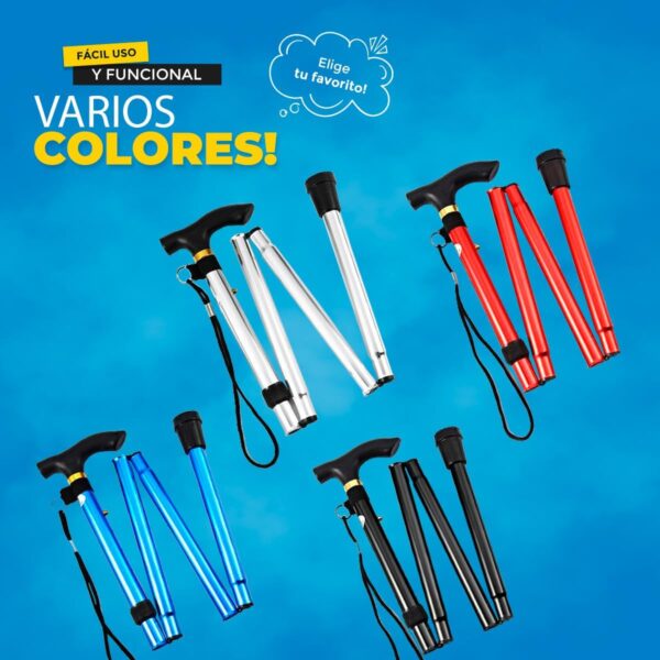 Bastones para Mayores Plegables, Camina con Estilo y Comodidad, Ajustable en Altura, Diseño Elegante para Hombres y Mujeres Mayores - Mejora tu Movilidad Hoy y Disfruta de la Vida al Máximo - Image 8