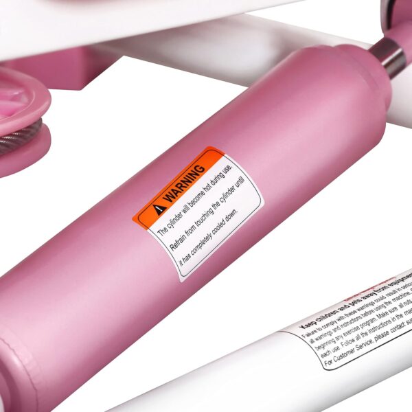 Sunny Health & Fitness Máquina de Pasos Rosa de Cuerpo Total - P2000 - Image 8