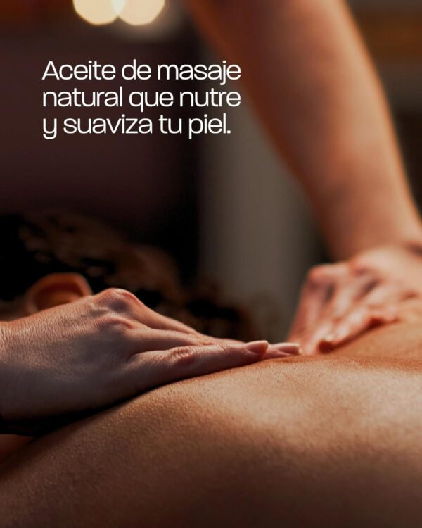 OmBiance Aceite de masaje relajante y sensual para terapia masaje - Aceite corporal perfumado - Loción para el cuerpo hidrata y cuida la piel - Aceite para parejas (Sin Fragancia) - Image 2