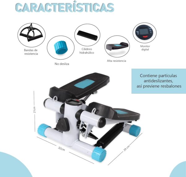 Calma Dragon Stepper Fitness en Casa: Máquinas de Gimnasio para Casa Compactas y Potentes, Aparato Ejercicio en Casa para Fitness, Mini Stepper Ideal para Subir Escaleras y Mantenerte Activo - Image 3