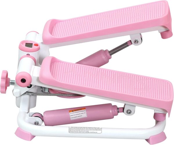 Sunny Health & Fitness Máquina de Pasos Rosa de Cuerpo Total - P2000 - Image 5