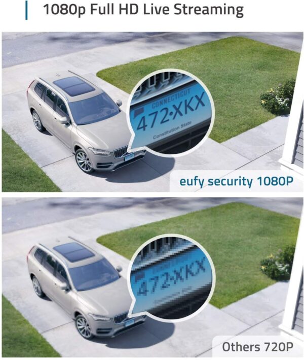 eufy security eufyCam 2C, Camara vigilancia WiFi Exterior, Camara de vigilancia Exterior, Requiere el Sistema HomeBase 2,180 días de duración de la batería, HD 1080p, nessun Costo mensile - Image 2