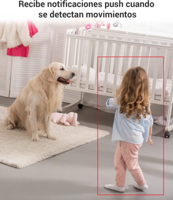 EZVIZ C6N (2-Pack) Cámaras Vigilancia WiFi Interior 360º, 1080P Camara Vigilancia Bebé/Mascotas, Visión Nocturna, Audio Bidireccional, Detección de Movimiento, Control Remoto, Compatible con Alexa - Image 11