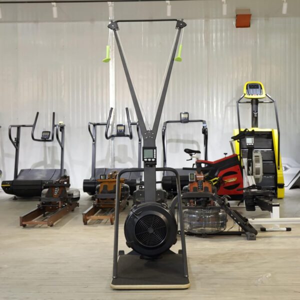 Máquina de ejercicios de esquí, Máquina de esquí con monitor de pantalla, Máquina de entrenamiento cruzado de esquí para interiores, Máquina de ejercicios de esquí Máquina de piernas para entrenamient - Image 7