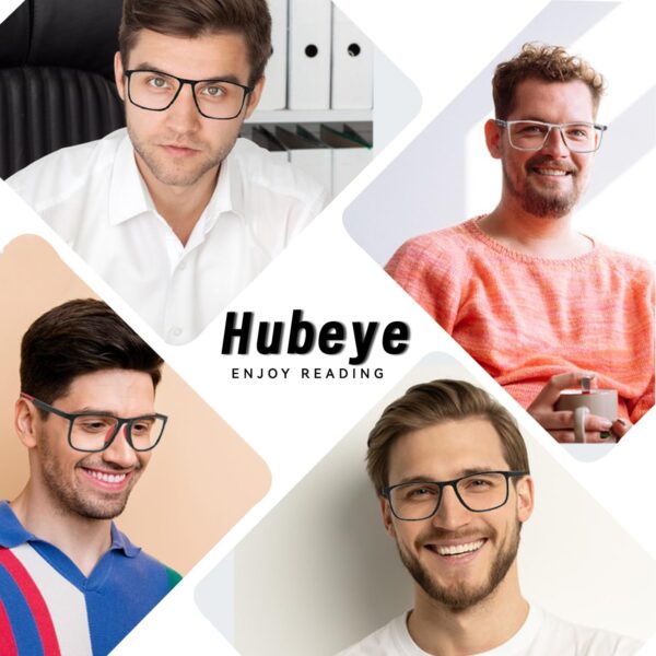 Hubeye 3 Pares Gafas de lectura deportiva para mujeres y hombres ultraligeras anteojos de lectura gafas anti luz azul 1.50 - Image 6