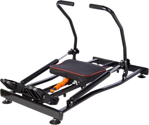 FFitness Rowing Machine - Máquina de Remo Profesional para Entrenamiento en casa - Resistencia hidráulica - Fitness - Cardio - Total Body Trainer Crunch FLMD412N