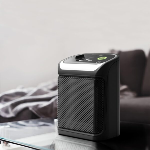 Rowenta Mini Excel Eco Safe - Calefactor bajo consumo cerámico de rápido calentamiento, potencia regulable de 1.000 W o 2.000 W, termostato, función Eco, calefactor silencioso solo 50 dBA, SO9266 - Image 8