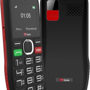 Teléfono móvil Sencillo TTfone TT880 con Teclado Grande y botón de Asistencia...