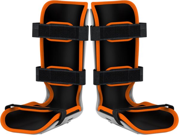 HNLIY Soporte para piernas para ejercitador de Pedal motorizado y Mini Bicicleta estática eléctrica, férula Suave Universal y Pedales, 1 par Cada uno, Gris - Image 8