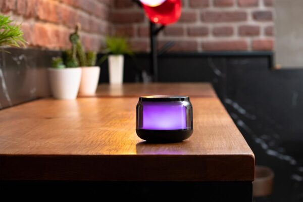 Garza - Altavoz Portátil Inalámbrico Bluetooth 5.1/ Micro SD con 15 Modos de luz LED Multicolor, Sonido 360º y Manos Libres - Image 4