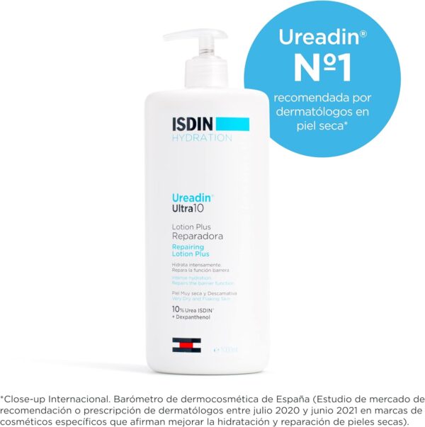 ISDIN Ureadin Ultra10 Lotion Plus Reparadora - 1000 ml. - Image 2