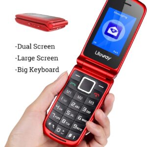 uleway simple mobile Teléfono Móvil para Mayores, con Tapa de Teclas Grandes, ...