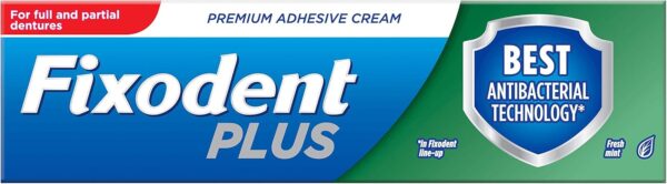 Fixodent Plus Adhesivo para dentadura antibacteriana, 40 g - Image 3