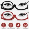 Scettar 2 Piezas Gafas de Maquillaje de Ojos con 2 Paño para gafas, Gafas de Presbicia para Maquillaje Gafas De Maquillaje Lectura Para Mujer Gafas Giratorias Rotación Anteojos De Aumento - Image 5