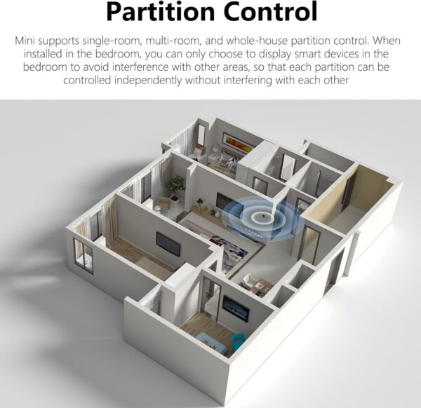 Panel de control de hogar inteligente con 3 botones, mini centro de control de pantalla RERE de 3.5 pulgadas para la aplicación Tuya Smart Life, control IR integrado y puerta de enlace de malla BLE - Image 7