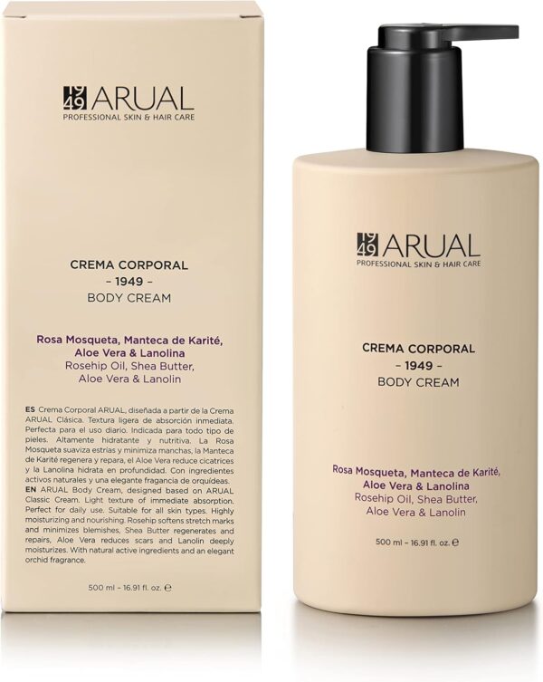 ARUAL Crema Hidratante Corporal 500ml