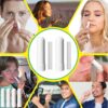 FEQDWOX 20 Piezas Inhaladores Nasales, Buena Higroscopicidad, Rellenables para Aromaterapia, Tubos de Aceite Esencial, Varillas Vacías Aromáticas con 20 Mechas de Algodón - Image 6
