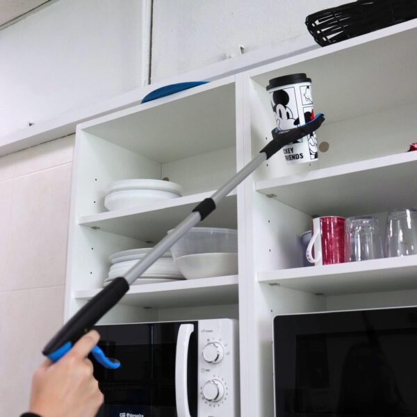 PEPE - Pinza Brazo Recoge Objetos Plegable, Brazo con Pinza Larga para Alcanzar Objetos, Alcanzador de Objetos, Pinzas Ergonomicas Largas para Recoger Objetos, Pinza de Agarre con Imán - Image 7