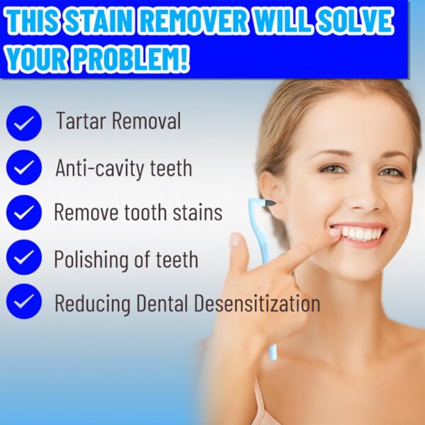 YIUWOD 8 Piezas，Limpiador Sarro Dental - Quita Sarro Dental - Quitar Sarro Dientes - Adecuado Para La Limpieza Dental Profesional, Puede Eliminar Manchas de Té, Manchas de Café Y Manchas de Jugo - Image 2