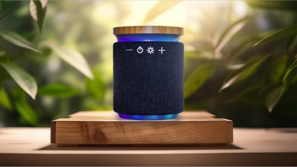 Kruntech Altavoz Bluetooth Portátil con Carga Rápida Inalámbrica Wireless 10W para Móvil, Sonido Hi-Fi, Más de 5 hrs música, 6 Luces Led de Colores, Ideal Casa, Parque, Playa - Image 4