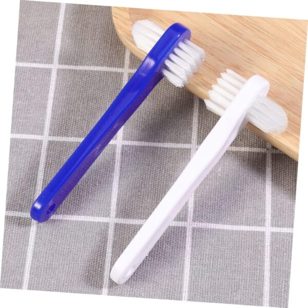 HAPINARY Limpieza 4 Uds Cepillo Para Postiza Cuidado De La Limpiadores Para Dentaduras Postizas Limpiador Para Dentaduras Postizas Limpiador De Postizos Cepillo De - Image 2