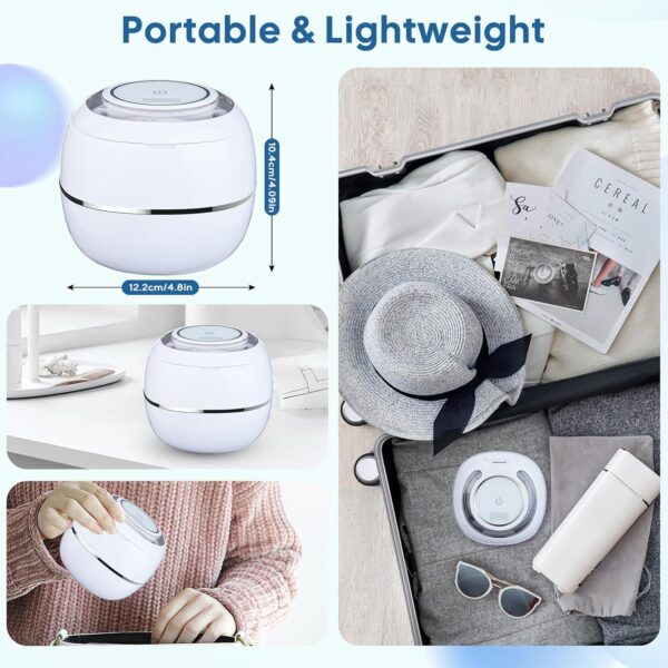 Coikes Limpiador Ultrasonidos Dental Limpieza 42KHz Limpiador Ultrasónico UV para Dentaduras Postizas, Alineador, Retenedor Joyería De La Máquina De Limpieza Para Joyas y Todos los Aparatos Dentales - Image 6