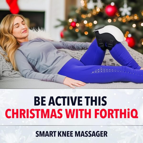 FORTHiQ Masajeador de Rodilla Inalámbrico, Alivio del Dolor Articular por Infrarrojos de Calor Profundo, Terapia con Láser y Vibración, para la Artritis, Tirón de Ligamentos y Lesiones Musculares - Image 2