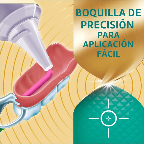 Corega Max Fijación + Sellado, Crema Fijadora Para Prótesis Dentales, Hasta 12 horas de Fijación, Sabor Menta, Pack 3 x 40 g - Image 5