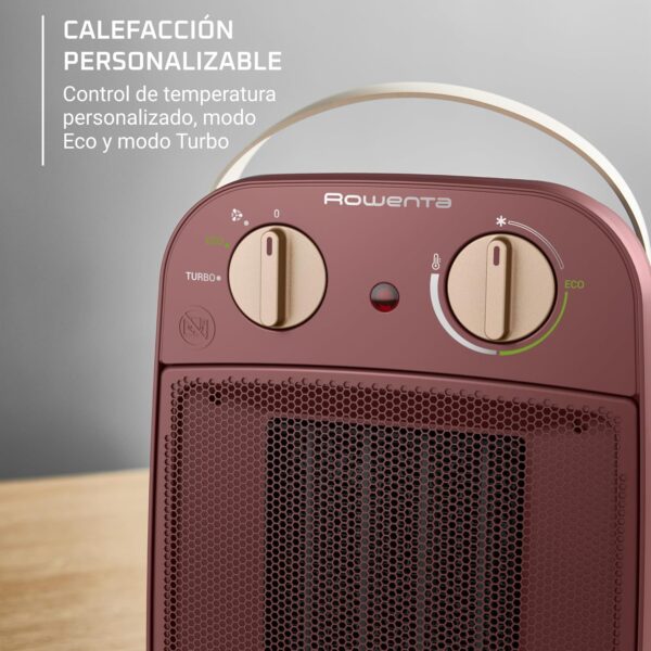 Rowenta My Nomad, Calefactor potente, Modo turbo 1800W, Modo Eco 900W, Diseño compacto, Silencioso, Fácil de transportar, SO8231F0 - Image 5