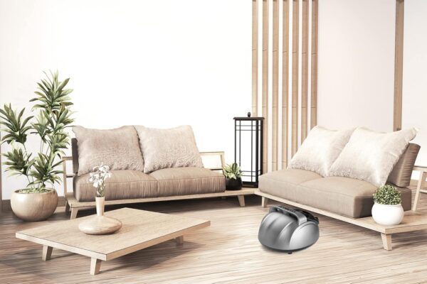 GLOBAL RELAX® | VITALZEN MINI PREMIUM Masajeador eléctrico para los pies | Masaje 360º con Presoterapia I Compresión | Circulación de pies cansados | Control Sencillo - Image 3