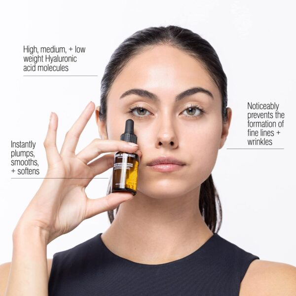 Grown Alchemist Serum Acido Hialuronico - Serum Facial Hidratante con Ácido Hialurónico de Triple Peso Derivado de Plantas Orgánicas para el Rostro - Barrera Cutánea, Serum Hidratante - 25 ml - Image 2