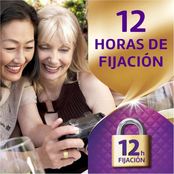 Corega Max Fijación + Sellado, Crema Fijadora para Prótesis Dentales, Hasta 12 Horas de Duración, 40 g - Image 7
