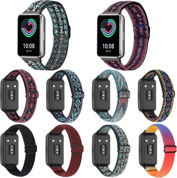 Woedpez Pulseras inteligentes para reloj, correas de correa, parte de reparación para GXY Fit 3 relojes inteligentes de repuesto, correa de reloj deportivo - Image 2