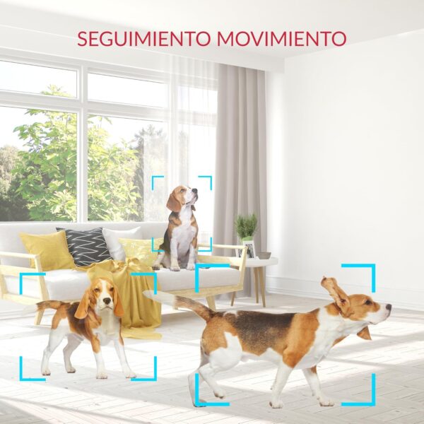 YI Camara de Vigilancia Interior Dome Guard 2K, PTZ 360° Camara WiFi 2.4Ghz, Camara IP con Detección de Movimiento, Visión Nocturna, Notificación en Tiempo Real, SD y Nube, Compatible Alexa & Google - Image 4