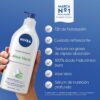 NIVEA Loción Corporal Aloe Vera (1 x 625 ml), body loción refrescante para 72 h de hidratación profunda, loción hidratante con aloe vera, ácido hialurónico y sérum nutritivo - Image 2
