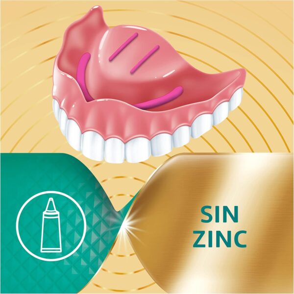 Corega Max Fijación + Sellado, Crema Fijadora Para Prótesis Dentales, Hasta 12 horas de Fijación, Sabor Menta, Pack 3 x 40 g - Image 6