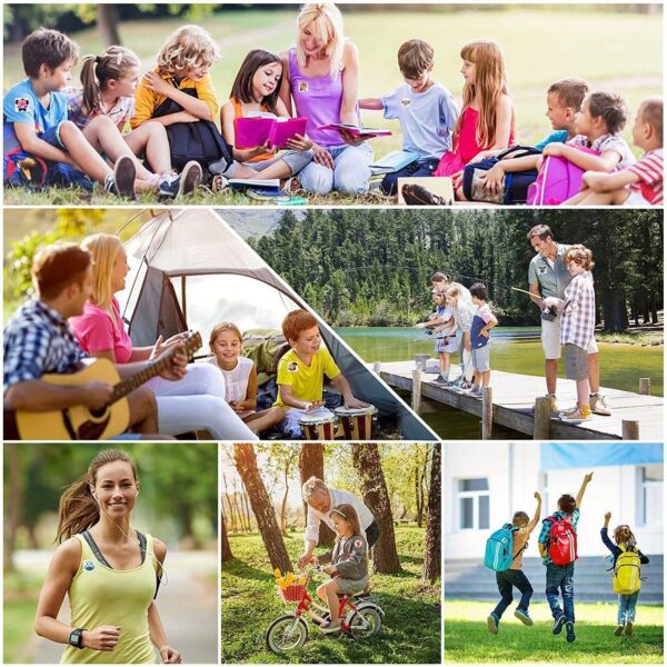 Repelente de mosquitos，Parche Repelente de Mosquitos, Pegatinas Antimosquitos Niños, parches antimosquitos para niños adultos al aire libre uso en interiores, 60 piezas - Image 3
