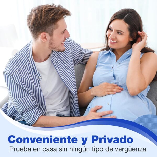 Easy@Home Test de Fertilidad Masculina：Prueba de Esperma Análisis de Calidad de Semen de Hombre Indica Recuento de Espermatozoides Normal o Bajo - Image 3