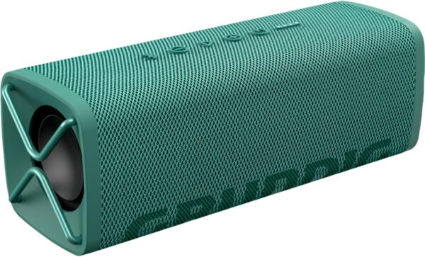 GRUNDIG GBT Club Grass - Altavoz Bluetooth, Soundbox, Bass, 20 W RMS de Potencia de Salida Total, Alcance de hasta 20 Metros, más de 20 Horas de duración de la batería, función de Banco de energía,