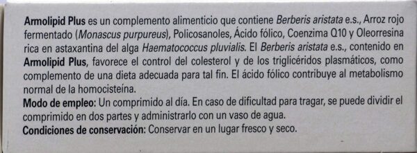 Mylan Armolipid Plus - 30 Comprimidos en Pastilla - Image 3
